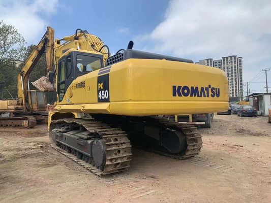 أمان العمليات المستخدمة كوماتسو الحفرة المصغرة PC450-7 اليابان الأصلية