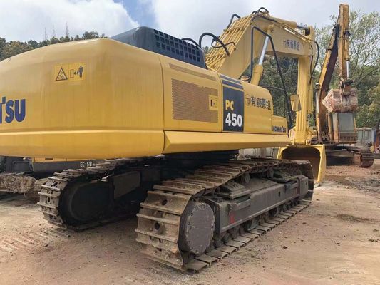 أمان العمليات المستخدمة كوماتسو الحفرة المصغرة PC450-7 اليابان الأصلية