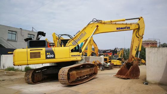 اللون الأصلي الكوماتسو المستخدم الحفار PC400-8 الزحف 40 طن الحفار
