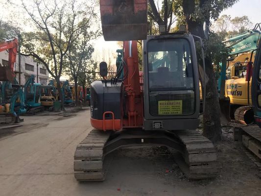 الحفرة اليابانية ZX75US-3 كفاءة الطاقة حفرة هيتاشي الزحفية