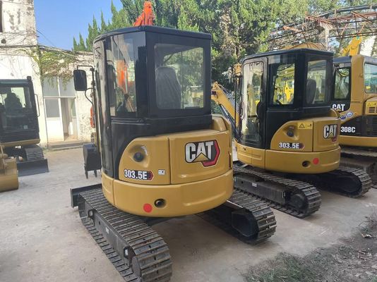 كفاءة الطاقة المستخدمة CAT حفرة الزحف Caterpillar 303.5 E CR مقاوم للصدأ
