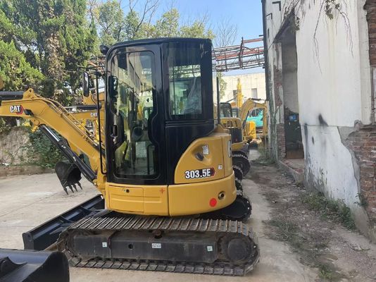 كفاءة الطاقة المستخدمة CAT حفرة الزحف Caterpillar 303.5 E CR مقاوم للصدأ