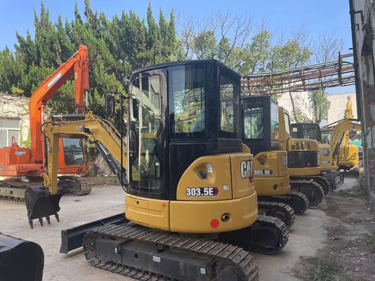 كفاءة الطاقة المستخدمة CAT حفرة الزحف Caterpillar 303.5 E CR مقاوم للصدأ