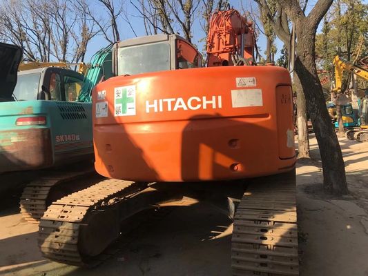 ZX135US حفرة يد ثانية في حالة جيدة حفرة هيتاشي كراولر اللون الأصلي