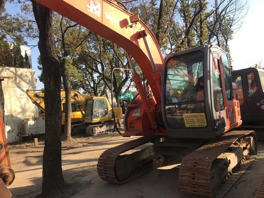 ZX135US حفرة يد ثانية في حالة جيدة حفرة هيتاشي كراولر اللون الأصلي