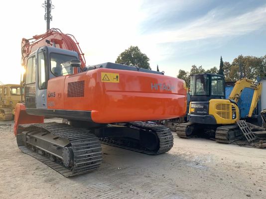 هيتاتشي ZX240HG مستعمل الزحام الهيدروليكي المثبت الحفار إعادة طلاء لون