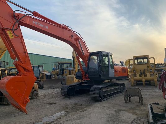 هيتاتشي ZX240HG مستعمل الزحام الهيدروليكي المثبت الحفار إعادة طلاء لون