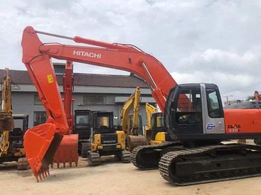 إعادة طلاء لون حفرة مستعملة هيتاشي ZX330-3G حالة جيدة الحفرة الزحفية المستعملة