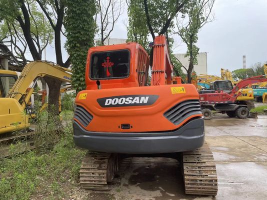 دوسان DX75-9C الحفرة الصغيرة المستخدمة 2017 العام الرؤية والسلامة