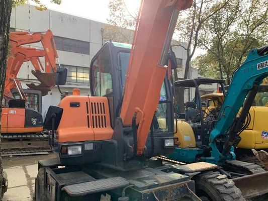 حفرة دوسان DX60W ذات عجلات مستعملة في حالة ممتازة/حفرة دوسان ذات عجلات صغيرة مستعملة للبيع