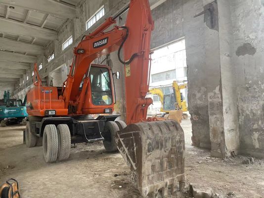 2012 سنة مستعملة عجلات الحفرة الصغيرة دوسان DH150W-7 حالة جيدة