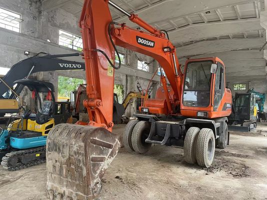 التحكم الذكي الحفرة المستخدمة DH150W-7 حفرة دوسان عجلة 2012 سنة