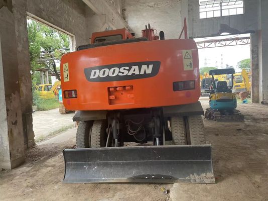 التحكم الذكي الحفرة المستخدمة DH150W-7 حفرة دوسان عجلة 2012 سنة