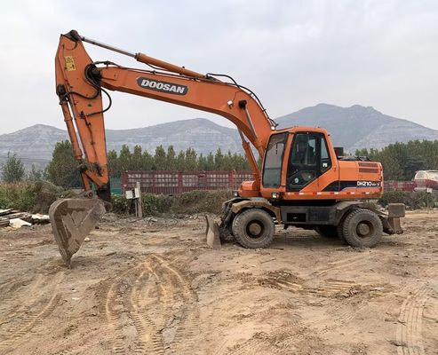 اللون الأصلي حفرة دوسان DH210W-7 ذات عجلات مستعملة في حالة جيدة/حفرة دوسان ذات عجلات مستعملة للبيع