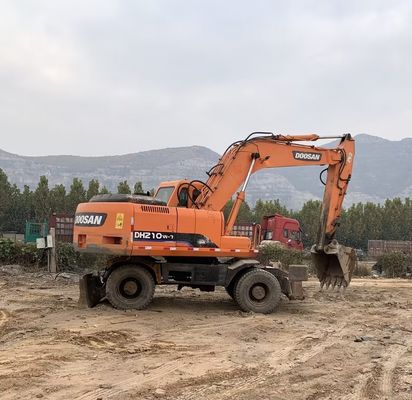 اللون الأصلي حفرة دوسان DH210W-7 ذات عجلات مستعملة في حالة جيدة/حفرة دوسان ذات عجلات مستعملة للبيع
