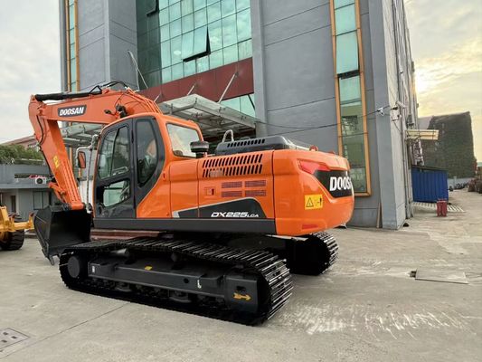 كوريا الأصلية Doosan DX225LCA معدات الحفر المستخدمة نوع الزحف