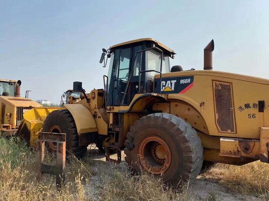 966H اللون الأصلي محمول عجلات كاتربيلر مستعمل في حالة جيدة