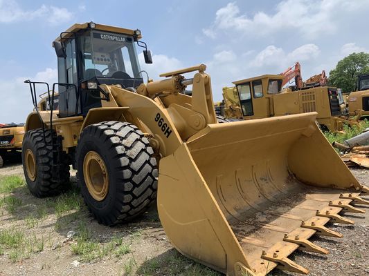 ضوضاء منخفضة 966H محمول عجلات CAT مستعمل كفاءة عالية مع محرك CAT