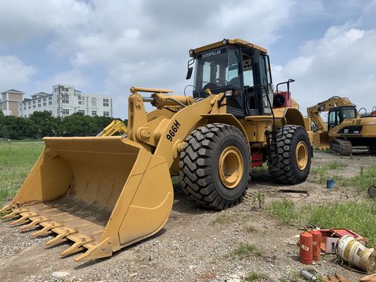 ضوضاء منخفضة 966H محمول عجلات CAT مستعمل كفاءة عالية مع محرك CAT