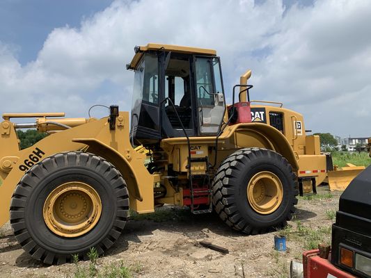 ضوضاء منخفضة 966H محمول عجلات CAT مستعمل كفاءة عالية مع محرك CAT