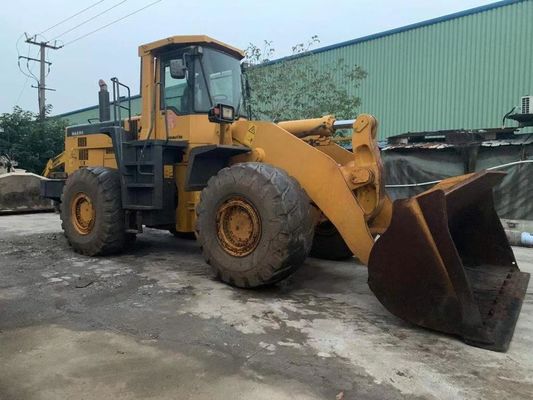 عبء ثقيل مستخدم كوماتسو محمولات عجلات WA500-3 طويلة الأمد كفاءة الطاقة