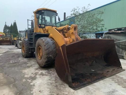 عبء ثقيل مستخدم كوماتسو محمولات عجلات WA500-3 طويلة الأمد كفاءة الطاقة