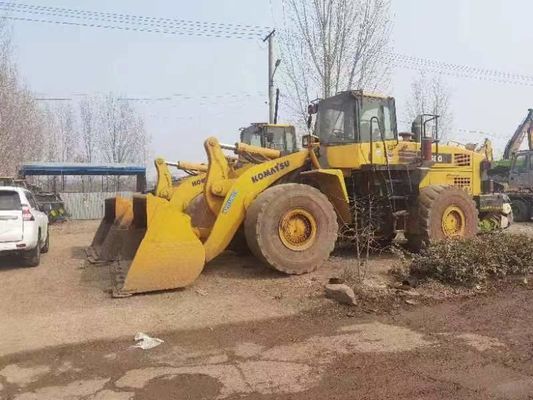 كوماتسو WA500 6 عجلات محملة مستعملة WA600-6 كفاءة الوقود للبناء