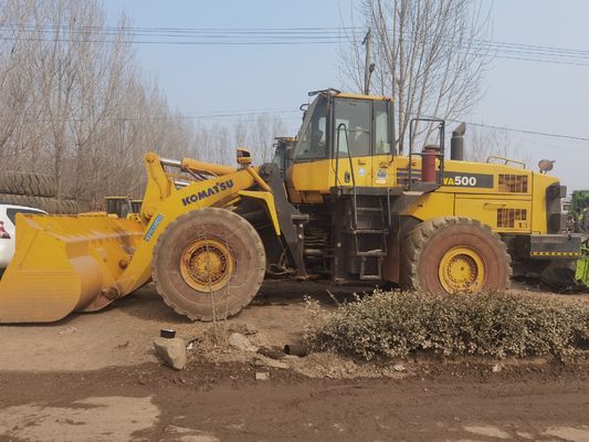 كوماتسو WA500 6 عجلات محملة مستعملة WA600-6 كفاءة الوقود للبناء