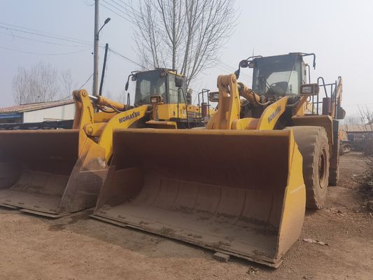 كوماتسو WA500 6 عجلات محملة مستعملة WA600-6 كفاءة الوقود للبناء