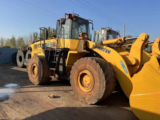 كوماتسو WA500 6 عجلات محملة مستعملة WA600-6 كفاءة الوقود للبناء