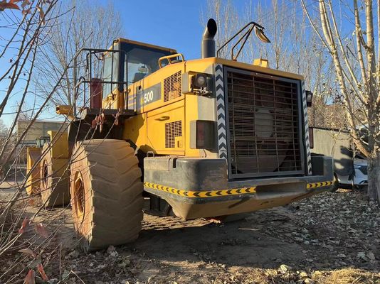 كوماتسو WA500 6 عجلات محملة مستعملة WA600-6 كفاءة الوقود للبناء