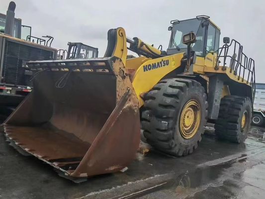 كوماتسو WA600-6 محمول عجلات صغيرة مستعملة WA500-6 عملية السلامة للتعدين