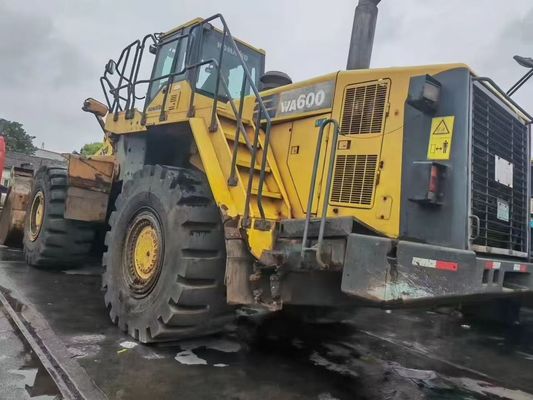 كوماتسو WA600-6 محمول عجلات صغيرة مستعملة WA500-6 عملية السلامة للتعدين