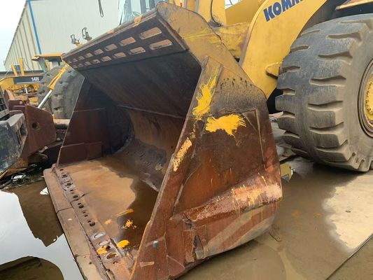 كوماتسو WA600-6 محمول عجلات صغيرة مستعملة WA500-6 عملية السلامة للتعدين