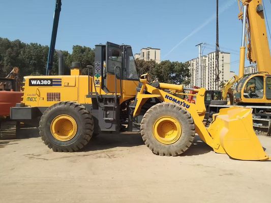 اليابان WA380-3 محمولات عجلات كوماتسو المستعملة طويلة الأمد صيانة سهلة