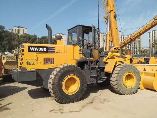 اليابان WA380-3 محمولات عجلات كوماتسو المستعملة طويلة الأمد صيانة سهلة