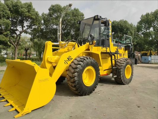 محمولة عجلات يابانية أساسية Komatsu WA320-3 محمولة مقدمة مستعملة