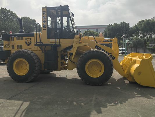 محمولة عجلات يابانية أساسية Komatsu WA320-3 محمولة مقدمة مستعملة