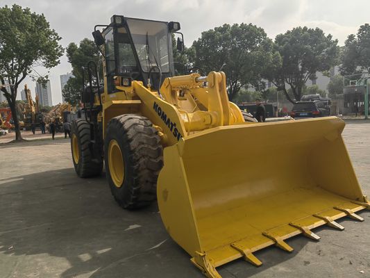 محمولة عجلات يابانية أساسية Komatsu WA320-3 محمولة مقدمة مستعملة