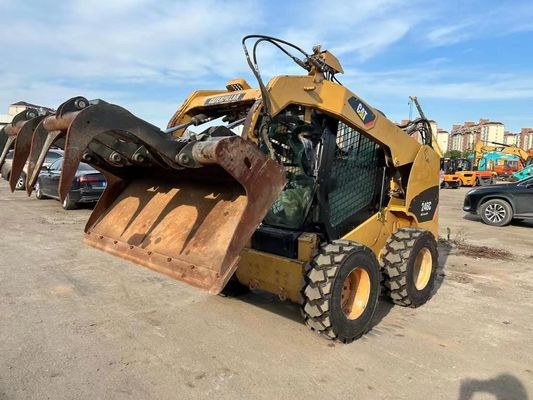 CAT 246C اللون الأصلي المستخدمة محمولة القيادة السحابية السلامة والدقة في حالة جيدة