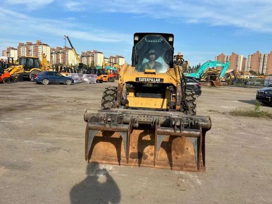 CAT 246C اللون الأصلي المستخدمة محمولة القيادة السحابية السلامة والدقة في حالة جيدة