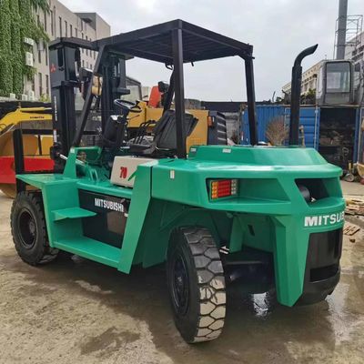 7 طن Mitsubishi FD70 شاحنة شقاق مستعملة اليابان الأصلية شقاق يدوية ثانية