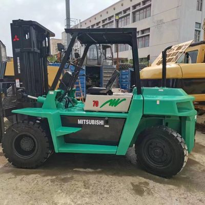 7 طن Mitsubishi FD70 شاحنة شقاق مستعملة اليابان الأصلية شقاق يدوية ثانية