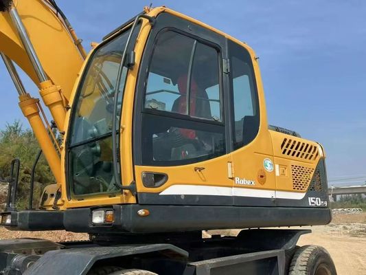 هيونداي R150W-9 حفرة عجلات مستعملة 2015 دقة عالية للبناء