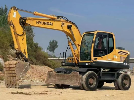 هيونداي R150W-9 حفرة عجلات مستعملة 2015 دقة عالية للبناء