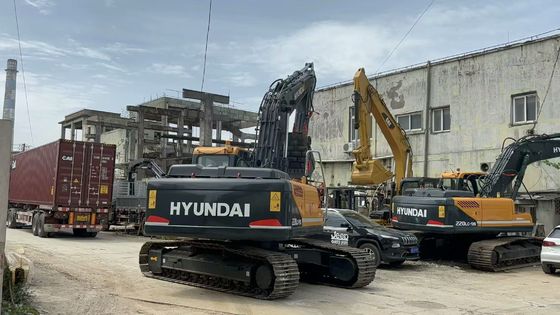 2021 سنة مستعملة هيونداي R220LC-9S الحفرة في حالة ممتازة / مستعمل هيونداي كراولر الحفرة للبيع