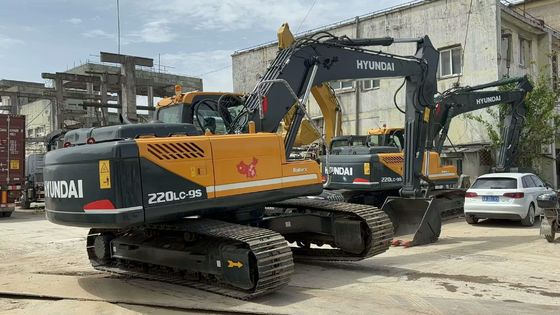 2021 سنة مستعملة هيونداي R220LC-9S الحفرة في حالة ممتازة / مستعمل هيونداي كراولر الحفرة للبيع
