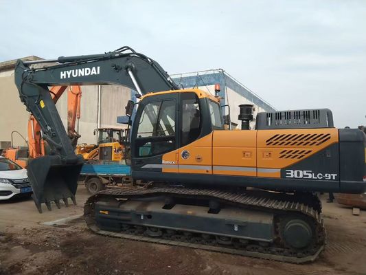 R305LC-9T حفرة مستعملة حفرة هيونداي مستخدمة لموقع البناء
