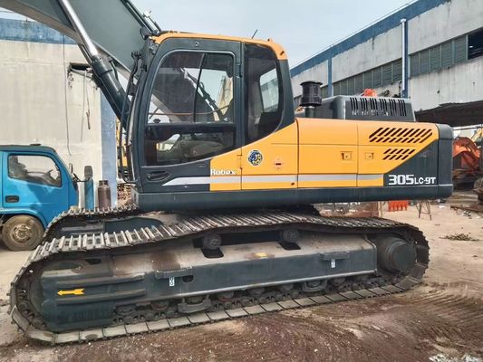 R305LC-9T حفرة مستعملة حفرة هيونداي مستخدمة لموقع البناء