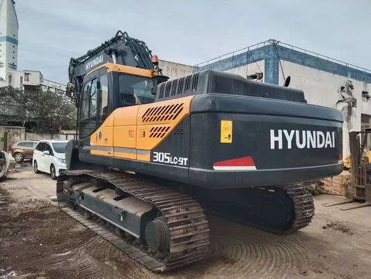 R305LC-9T حفرة مستعملة حفرة هيونداي مستخدمة لموقع البناء
